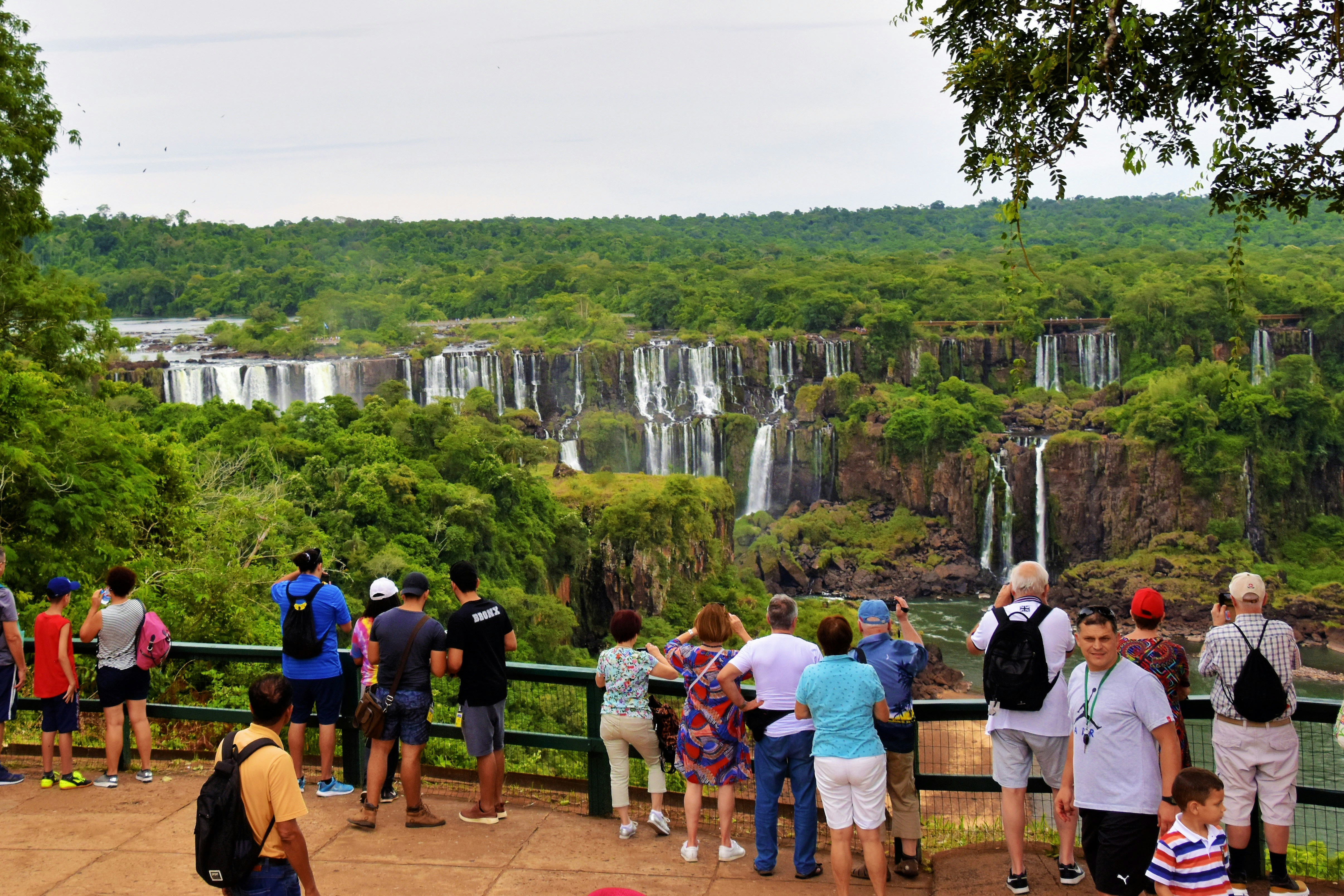 Tourists on safari in Uganda