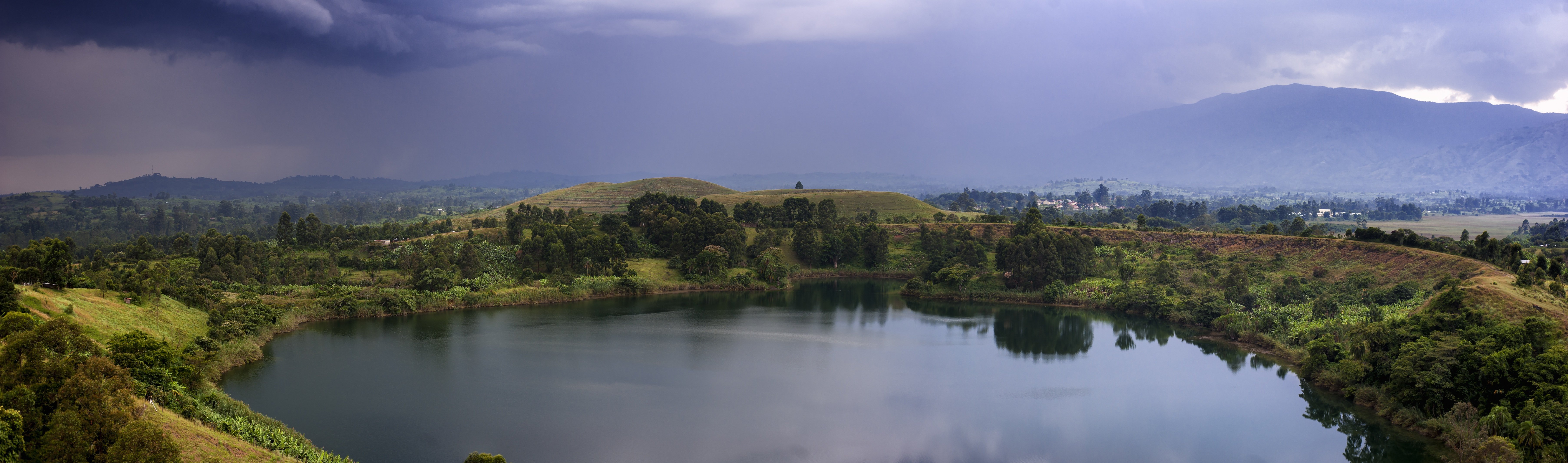 Landscape in Western Uganda